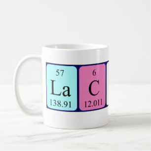 Lachlan periodic table name mug