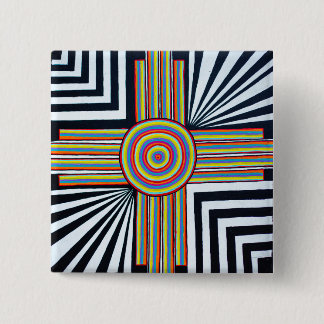 Laci's Zia 15 Cm Square Badge