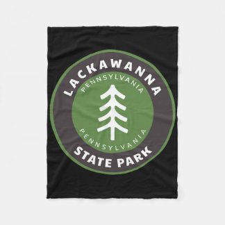 Lackawanna State Park Pennsylvania Pa Vacation Sou Fleece Blanket