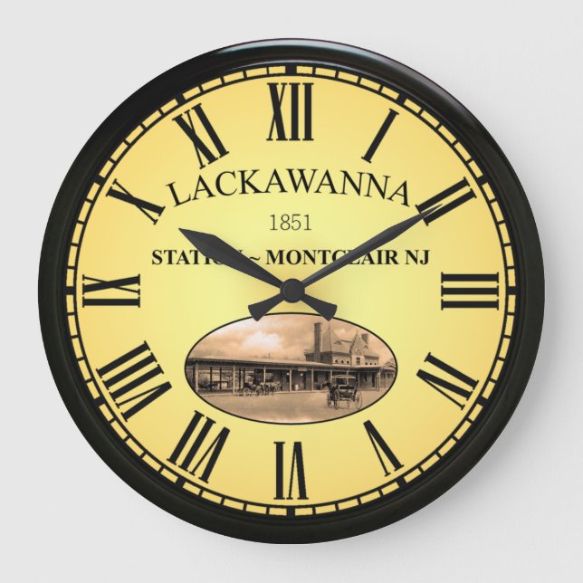 Lackawanna Station ~ Montclair  New Jersey ~  Large Clock (Front)