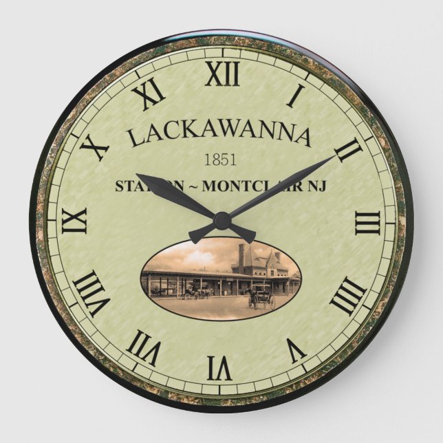 Lackawanna Station ~ Montclair  New Jersey ~  Large Clock (Front)