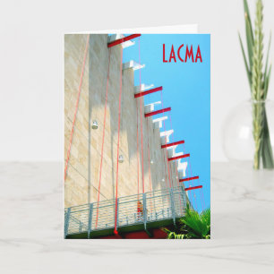 LACMA Museum Fine Art Photography Greeting Card