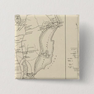 Laconia, Belknap County 15 Cm Square Badge