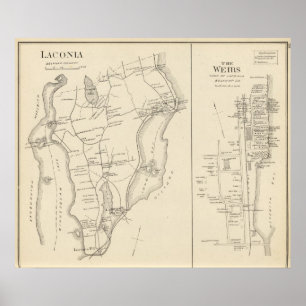 Laconia, Belknap County Poster