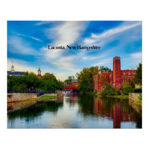 Laconia, New Hampshire Poster