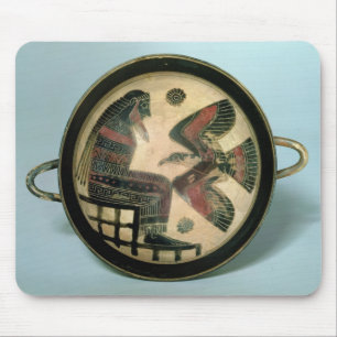 Laconian cup depicting Zeus and the eagle Mouse Pad