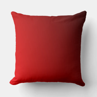 Lacquer Red Fade Home Decor Accents Cushion