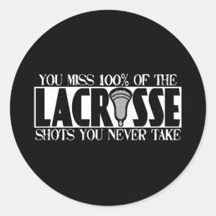 Lacrosse A NeverShoot Sticker