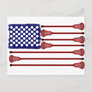 Lacrosse AmericasGame Postcard