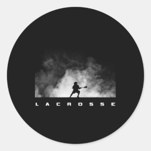 Lacrosse Apparel - Lacrosse 13  Classic Round Sticker