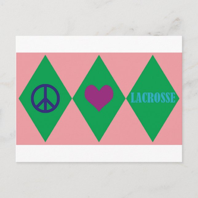 Lacrosse Argyle Postcard (Front)