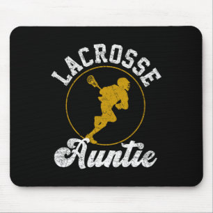 Lacrosse Auntie Lacrosse Lover Fathers Day  Mouse Pad