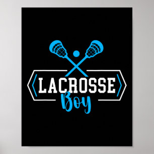 Lacrosse Boy Player Lacrosse Youth Kids Boys 1  Poster