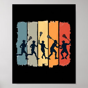 Lacrosse Boys Kids Men Youth 2 Poster