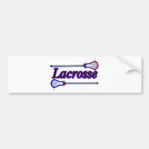 Lacrosse Bumper Sticker