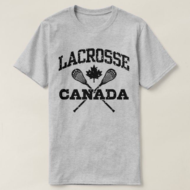 Lacrosse Canada T-Shirt (Design Front)
