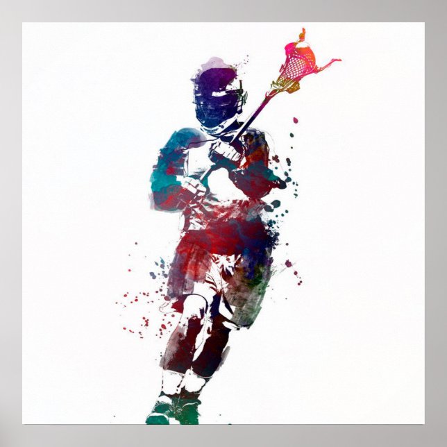 Lacrosse Canvas Poster (Front)