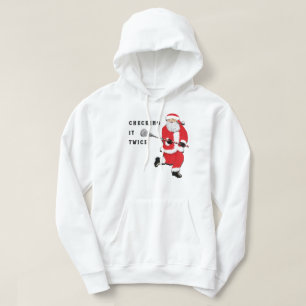 Lacrosse Checking It Twice Hoodie