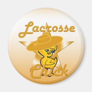 Lacrosse Chick #10 Magnet