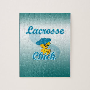 Lacrosse Chick #3 Jigsaw Puzzle