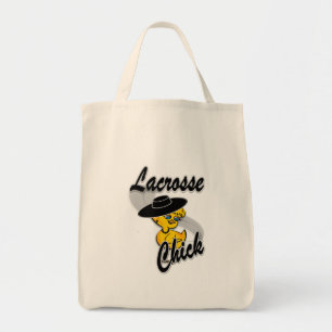 Lacrosse Chick #4 Tote Bag