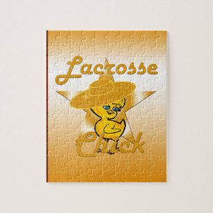 Lacrosse Chick Jigsaw Puzzle