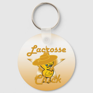 Lacrosse Chick  Key Ring