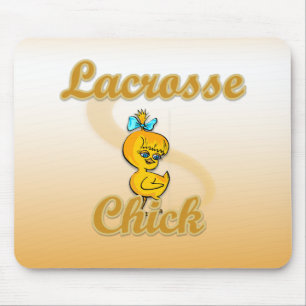 Lacrosse Chick Mouse Pad