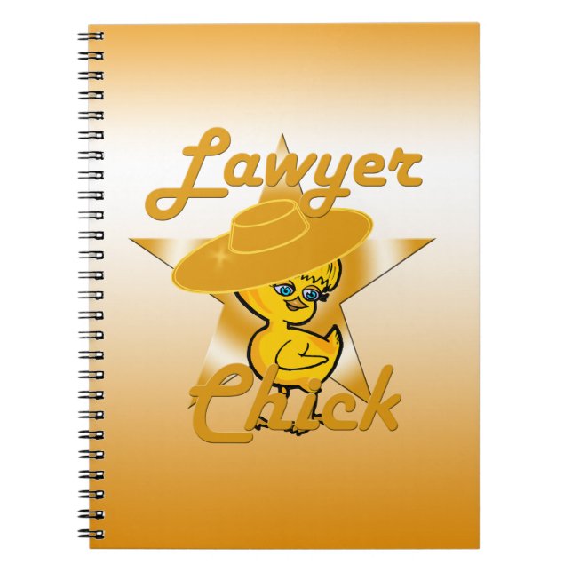 Lacrosse Chick  Notebook (Front)