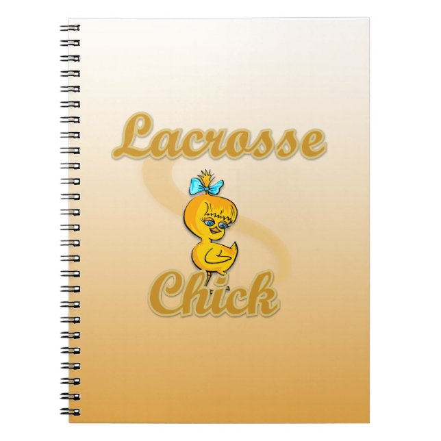 Lacrosse Chick Notebook (Front)