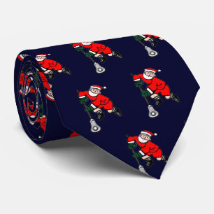 Lacrosse Christmas Holiday Tie