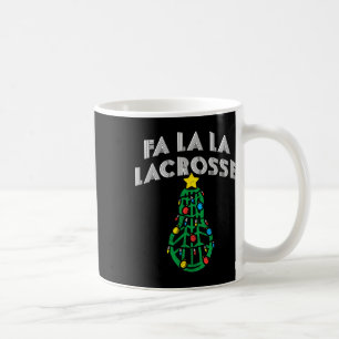 Lacrosse Christmas Pyjamas Lacrosse Player Lacross Coffee Mug