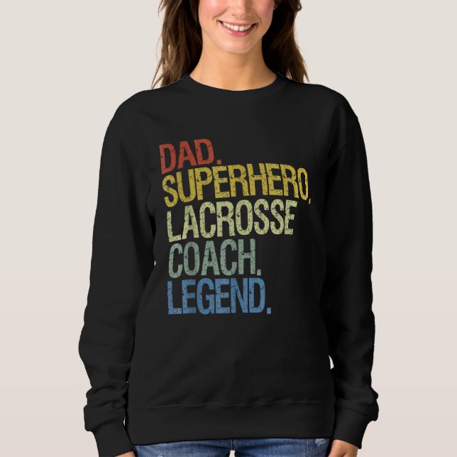 Lacrosse Coach Sweatshirt (Front)