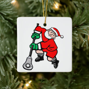 Lacrosse Collectable Ceramic Ornament