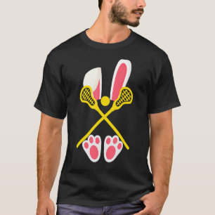 Lacrosse Easter Bunny Boys Men Ball Bunny Easter R T-Shirt