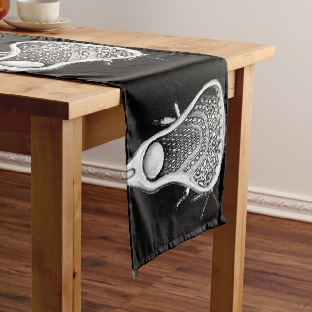 Lacrosse Event Decor Short Table Runner (In Situ)