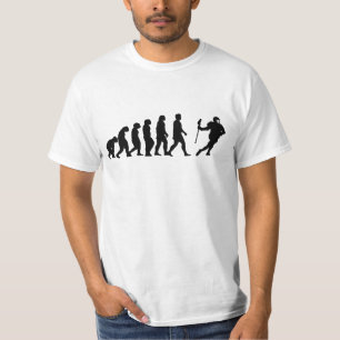 Lacrosse Evolution - Funny Lacrosse T-Shirt