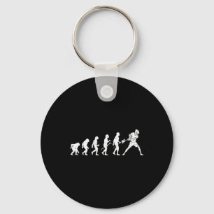 Lacrosse Evolution - Lacrosse Player Evolution  Key Ring