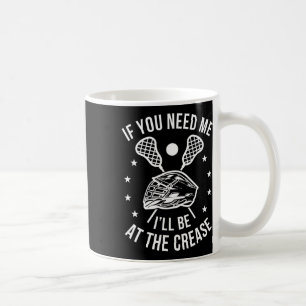 Lacrosse Funny Lax Player Goalie Coffee Mug
