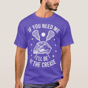 Lacrosse Funny Lax Player Goalie T-Shirt