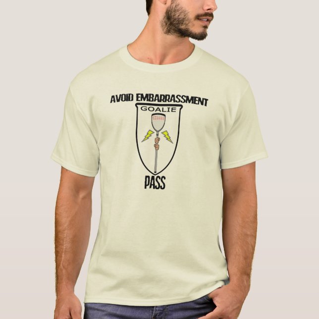 Lacrosse Goalie Avoid T-Shirt (Front)