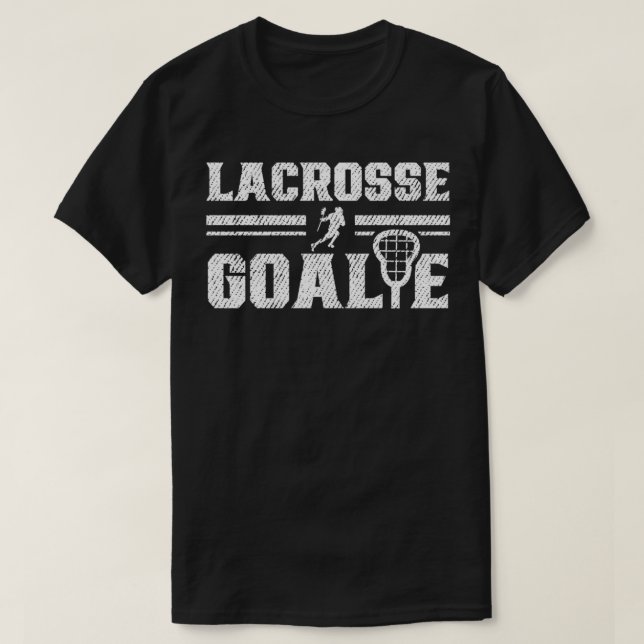 Lacrosse Goalie Classic TShirt (Design Front)