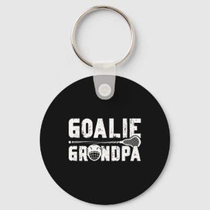 Lacrosse Goalie Grandpa Of A Lacrosse Goalkeeper G Key Ring