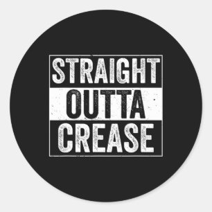 Lacrosse Goalie Lacrosse Funny Lax Players Classic Round Sticker