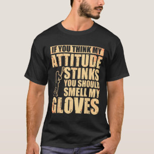 Lacrosse Goalie Lacrosse Gloves Stick Lax Goalie T-Shirt