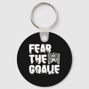 Lacrosse Goalkeeper Funny Lax Player Stick Lacross Key Ring