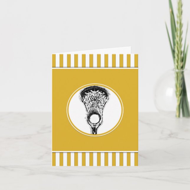 Lacrosse Gold Sports Cards (Front)