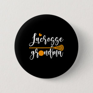Lacrosse Grandma Shirts For Women With Lacrosse St 6 Cm Round Badge
