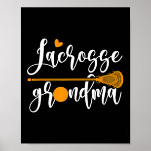 Lacrosse Grandma Shirts For Women With Lacrosse St Poster