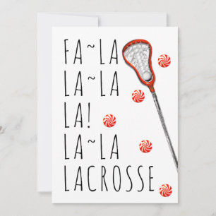 Lacrosse Holiday Card